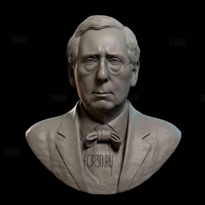 mitch mcconnell 2 3d stl модель для ЧПУ